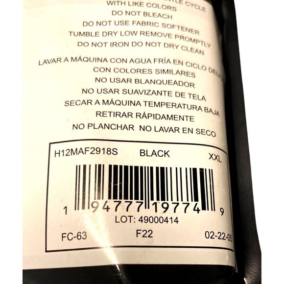 Free Country Mens Microtech Heat Base Layer Pants XXL 2-Pack Black Silvadur Anti - Picture 4 of 4